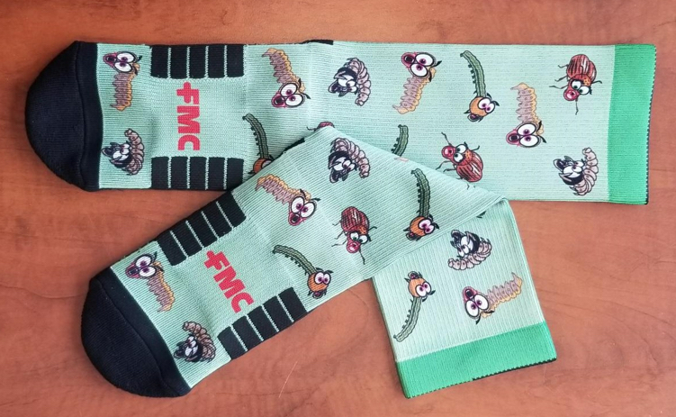 FMC branded socks for farmers