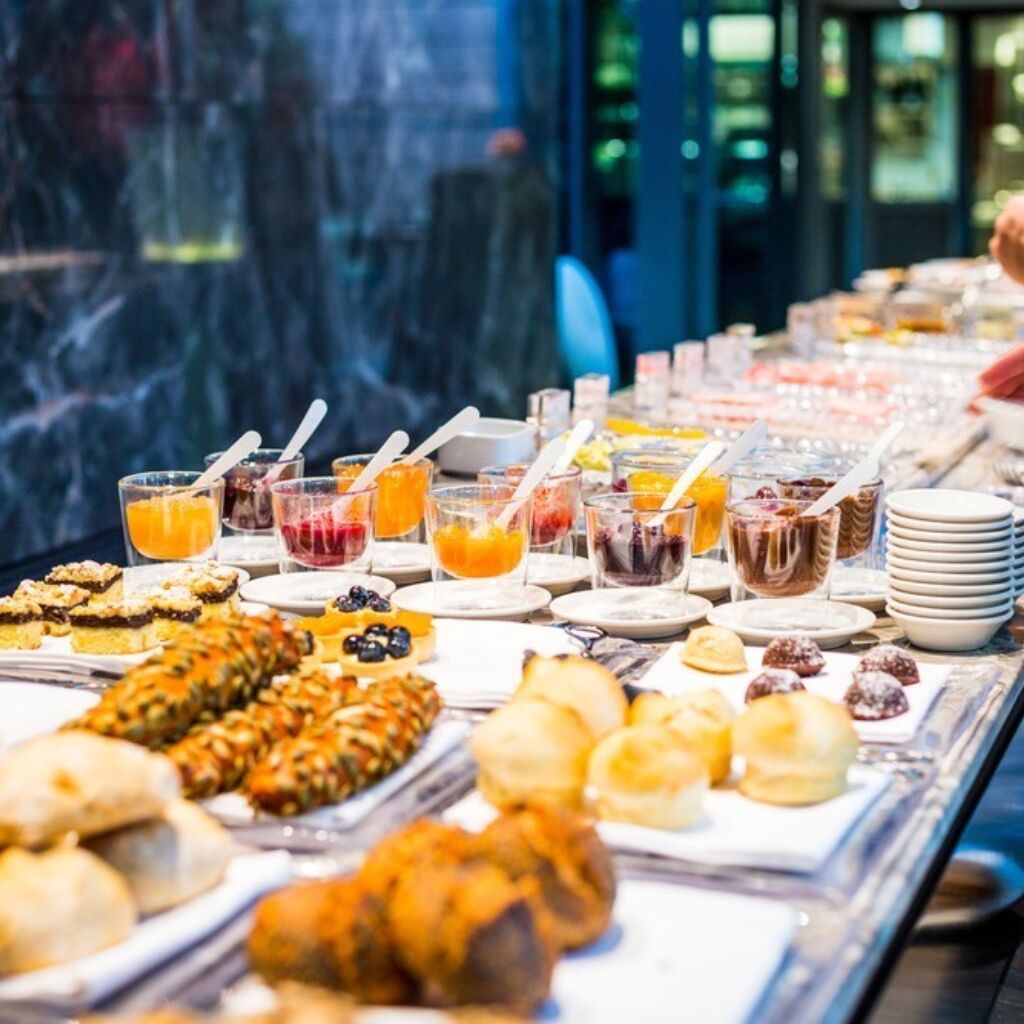 Breakfast buffet
