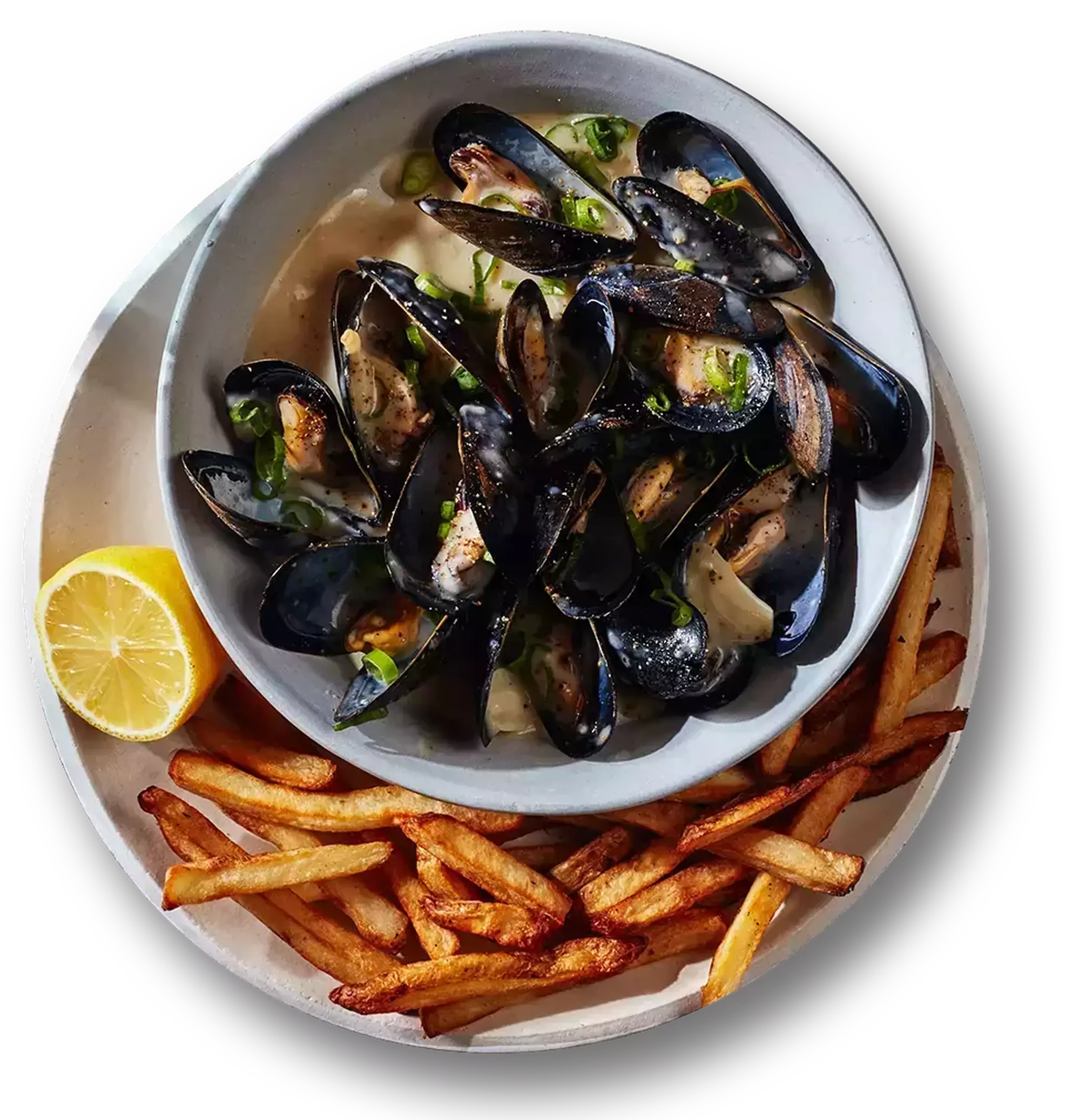 Moules Frites Stop Motion Layers Cut Out